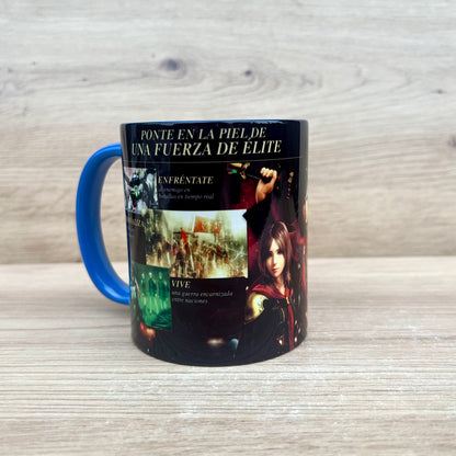 Taza Final Fantasy Type-0 HD PS4 - trasera