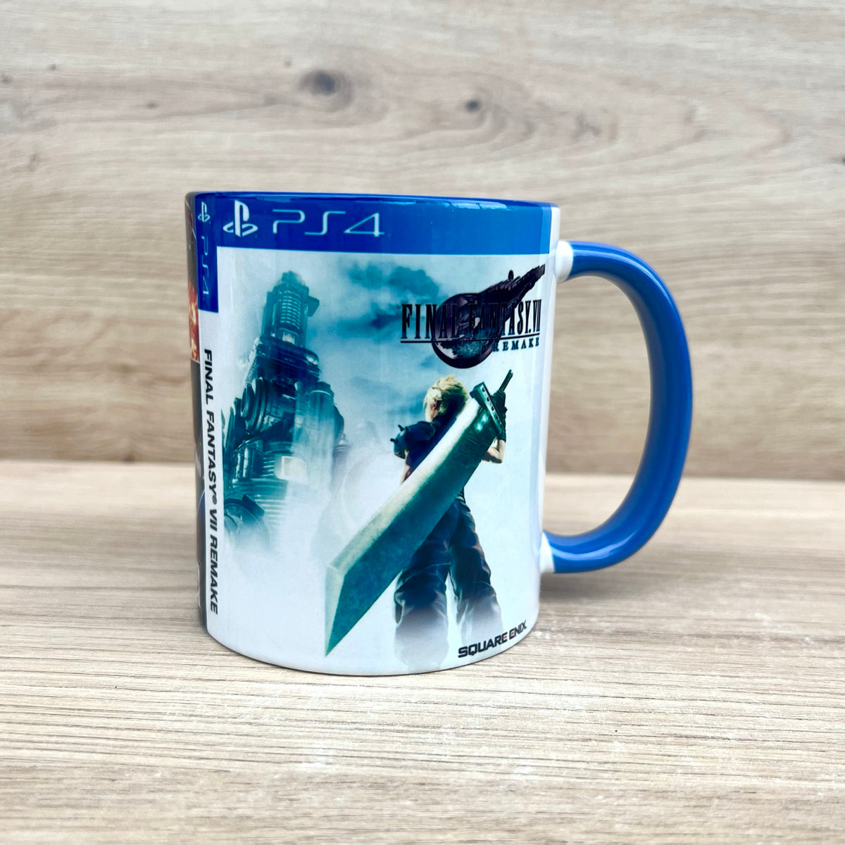 Taza Final Fantasy VII Remake PS4 - portada