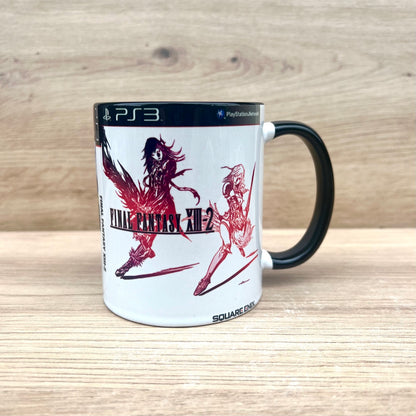 Taza Final Fantasy XIII-2 para PS3, vista frontal