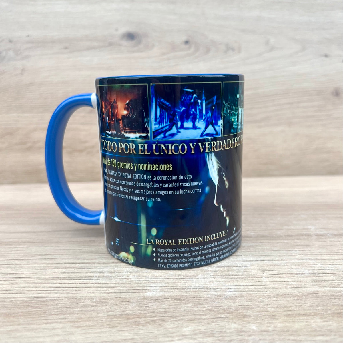 Taza Final Fantasy XV Royal Edition PS4 - reverso