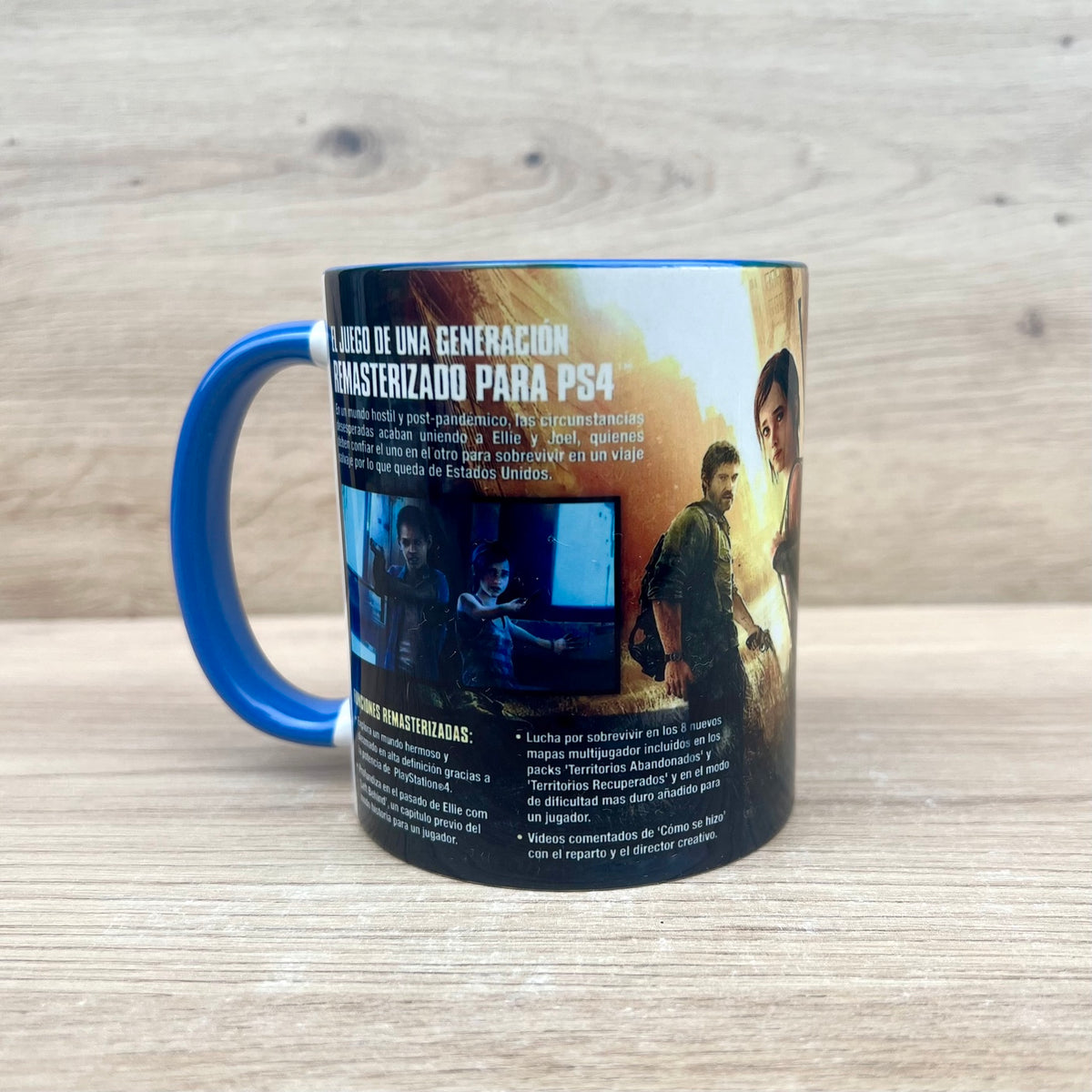 Taza The Last of Us Remasterizado para PS4, reverso
