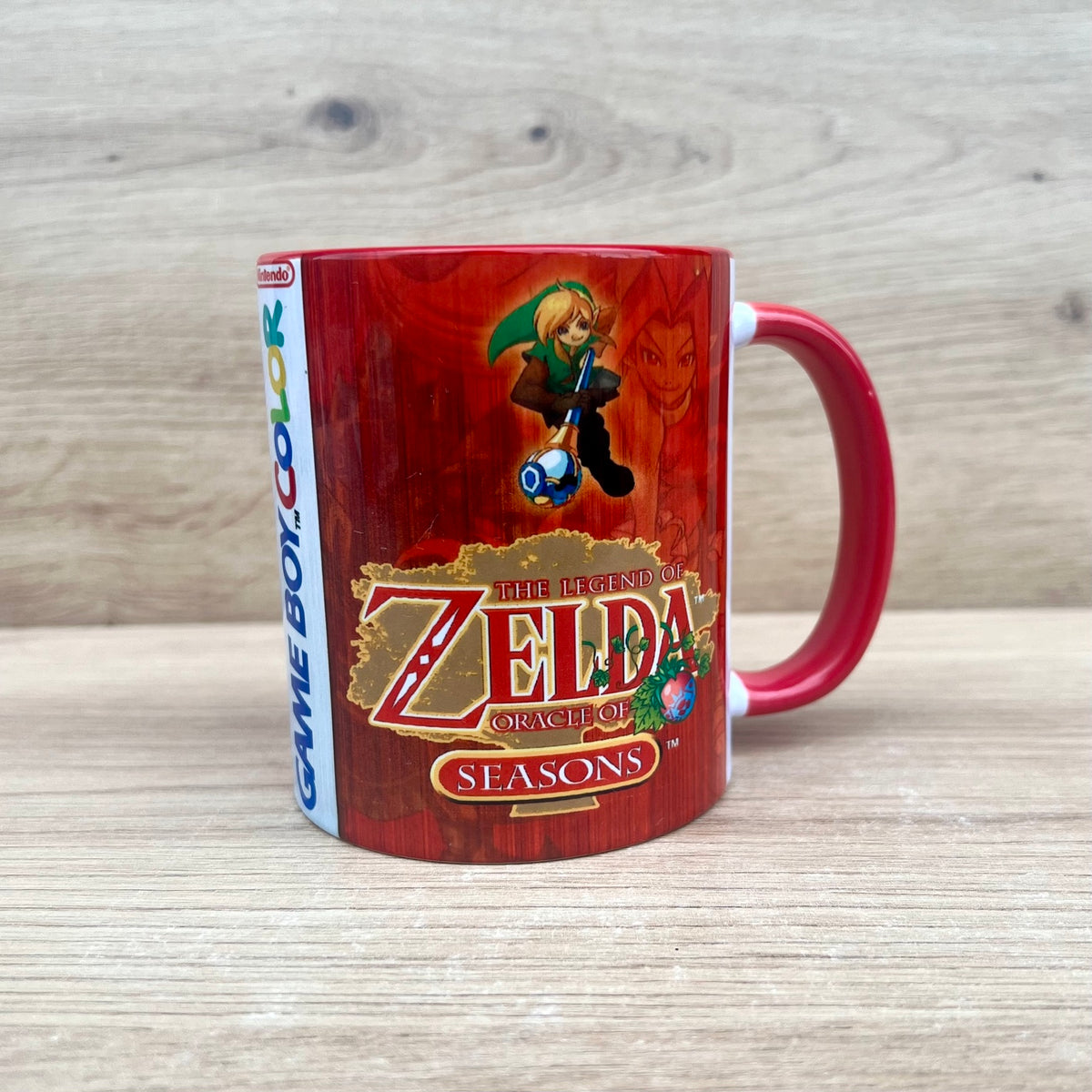 Taza The Legend of Zelda Oracle of Seasons Game Boy Color - frontal