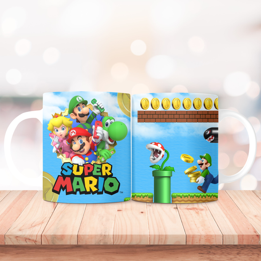 Taza Super Mario