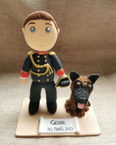 Figuras Personalizadas Comunión Niño